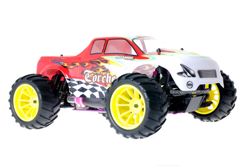 Himoto 1:10 Nitro Truck Black Blue
